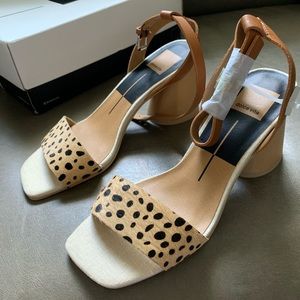Dolce Vita Hazel Heeled Sandal Leopard